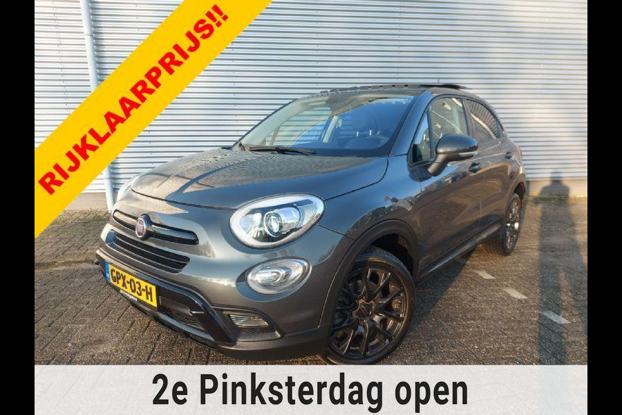 Fiat 500X Cross 1.4 Turbo MultiAir Cross, airco,cruise,panorama dak,navigatie/camera,parkeersensoren,