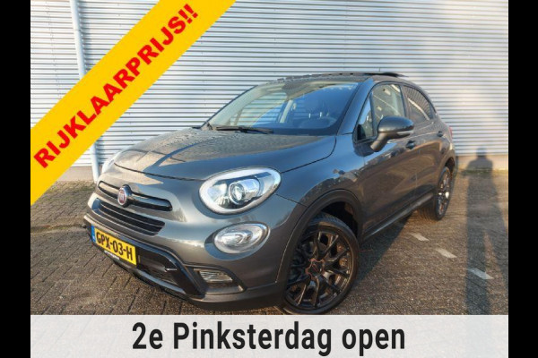 Fiat 500X Cross 1.4 Turbo MultiAir Cross, airco,cruise,panorama dak,navigatie/camera,parkeersensoren,