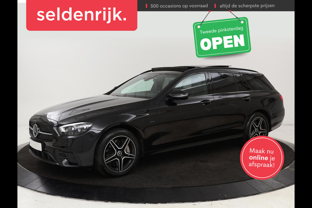 Mercedes-Benz E-Klasse 300de 4Matic AMG Night | Panoramadak | Trekhaak | Stoelverwarming | 360 camera | Adaptive cruise | Leder/Alcantara | Burmeseter | Matrix LED | Navigatie Mercedes-Benz E-Klasse 300de 4Matic AMG Night | Panoramadak | Trekhaak | Stoelverwarming | 360 camera | Adaptive cruise | Leder/Alcantara | Burmeseter | Matrix LED | Navigatie