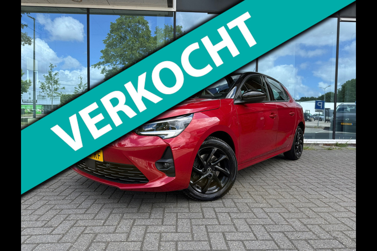 Opel Corsa 1.2 Turbo GS Line - Airco - Android/Apple - Parkeerhulp- LED Opel Corsa 1.2 Turbo GS Line - Airco - Android/Apple - Parkeerhulp- LED