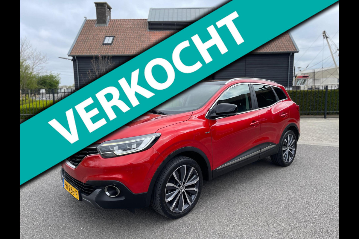 Renault Kadjar 1.2 TCe BOSE AUTOMAAT PANORAMADAK LEER LED-XENON Renault Kadjar 1.2 TCe BOSE AUTOMAAT PANORAMADAK LEER LED-XENON