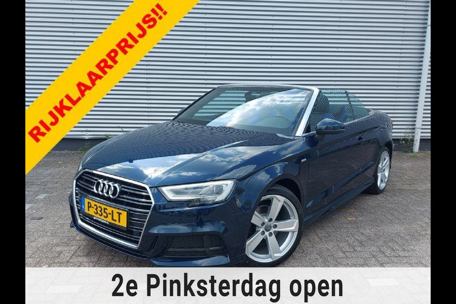 Audi A3 Cabriolet 35 TFSI CoD Sport S Line Edition Automaat, airco,cruisecontrol,navigatie,achteruitrij camera,parkeersensoren,