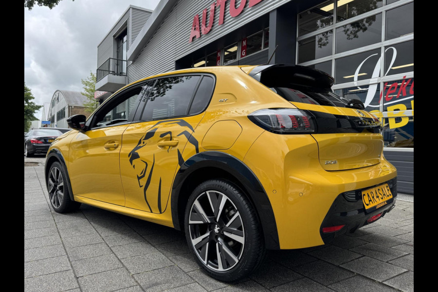 Peugeot 208 1.2 PureTech GT - Panorama dak I Navigatie I Airco I Sport pakket I 1/2 Leer I Trekhaak I Dealer onderhouden