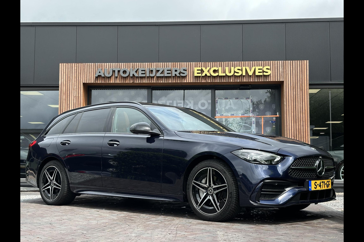 Mercedes-Benz C-Klasse Estate 300 e AMG Line Panoramadak Luxe Leder Adapt. Cruise Headup Display LED Trekhaak 18''LM 1e Eigenaar Mercedes-Benz C-Klasse Estate 300 e AMG Line Panoramadak Luxe Leder Adapt. Cruise Headup Display LED Trekhaak 18''LM 1e Eigenaar
