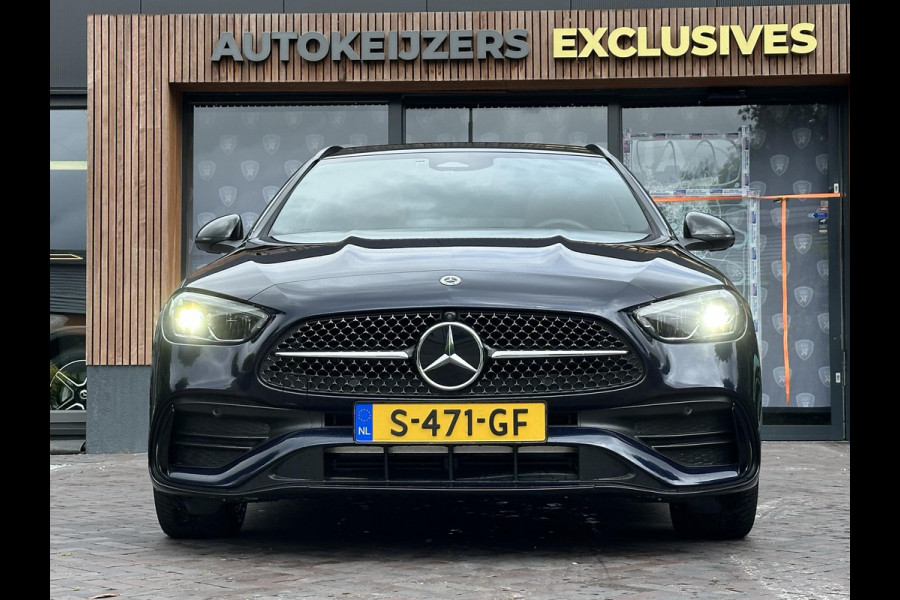 Mercedes-Benz C-Klasse Estate 300 e AMG Line Panoramadak Luxe Leder Adapt. Cruise Headup Display LED Trekhaak 18''LM 1e Eigenaar