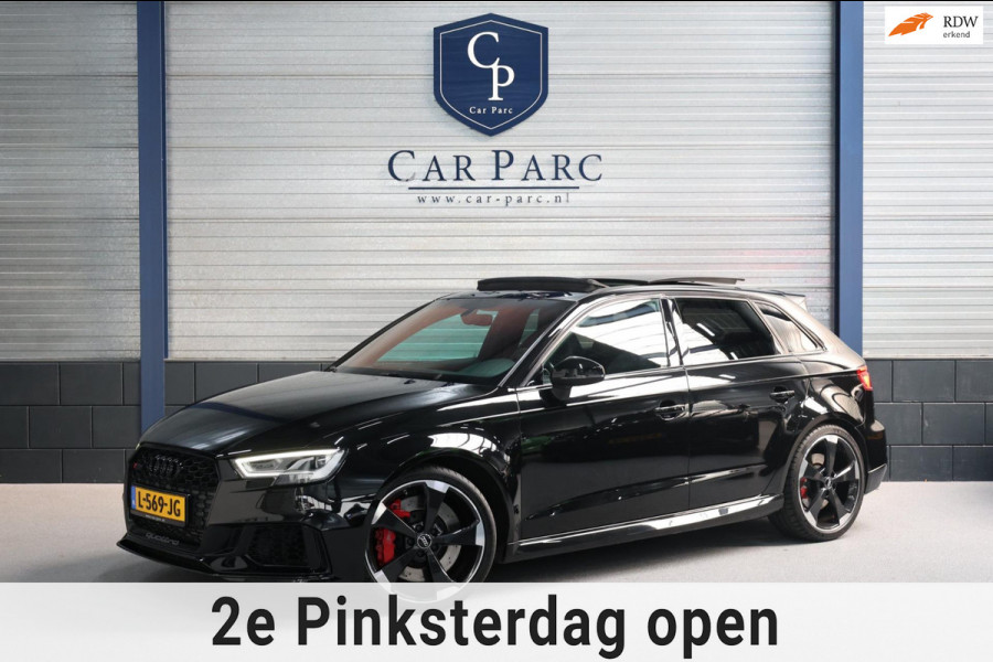 Audi RS3 Sportback 2.5 TFSI quattro MATRIX-LED/VIRTUAL/SCHUIFDAK/SFEER/LEDER+S.VERWARMING/LMV/CAM/ACC/ECC/12 MND GARANTIE!