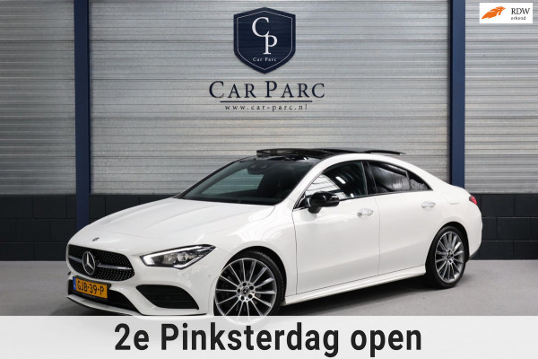Mercedes-Benz CLA-Klasse 200 AMG LED/VIRTUAL/SFEER/PANO/ALCANTARA+S.VERWARMING/19" LMV/CAM/ACC/ECC/12 MDN GARANTIE!