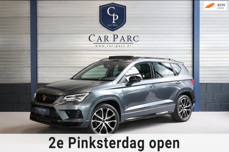 CUPRA Ateca 2.0 TSI 4DRIVE 300+PK LED/VIRTUAL/SFEER/BEATS/PANO/KUIP+ALCANTARA+S.VERWARMING/19" LMV/CAM/ACC/ECC/12 MDN GARANTIE!