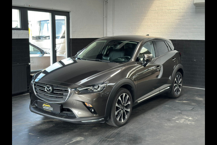 Mazda CX-3 2.0 SkyActiv-G 120 GT-M, HUD, 1/2 Leder, Automaat, Camera, Navi