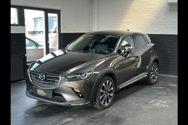 Mazda CX-3 2.0 SkyActiv-G 120 GT-M, HUD, 1/2 Leder, Automaat, Camera, Navi