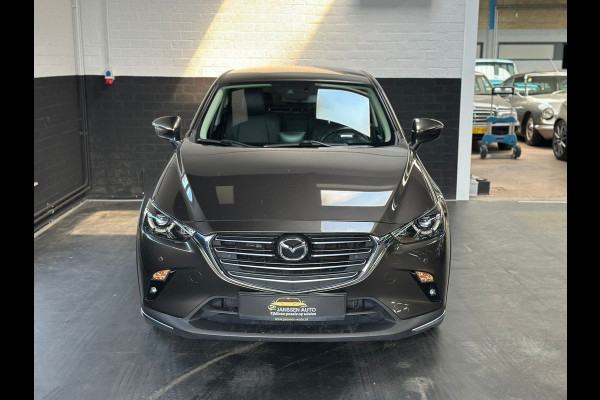 Mazda CX-3 2.0 SkyActiv-G 120 GT-M, HUD, 1/2 Leder, Automaat, Camera, Navi