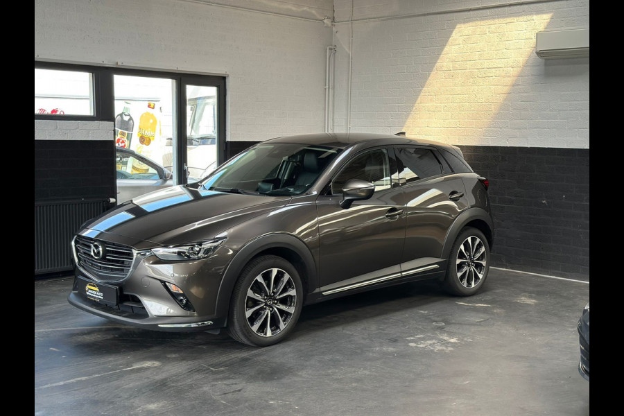 Mazda CX-3 2.0 SkyActiv-G 120 GT-M, HUD, 1/2 Leder, Automaat, Camera, Navi