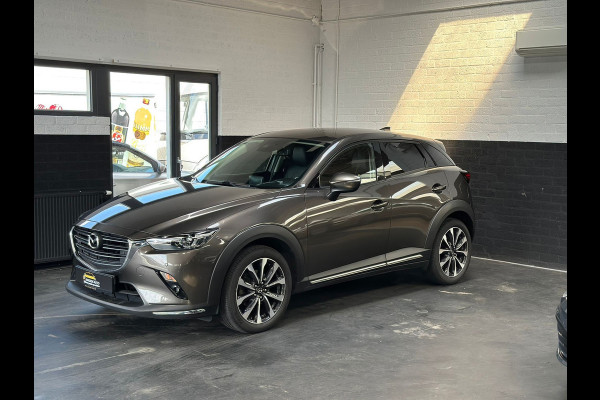 Mazda CX-3 2.0 SkyActiv-G 120 GT-M, HUD, 1/2 Leder, Automaat, Camera, Navi