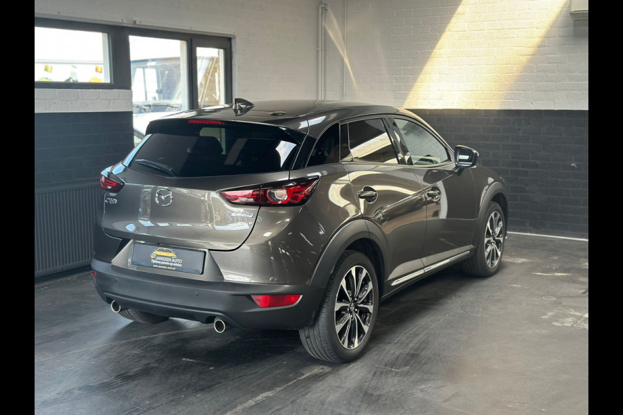 Mazda CX-3 2.0 SkyActiv-G 120 GT-M, HUD, 1/2 Leder, Automaat, Camera, Navi