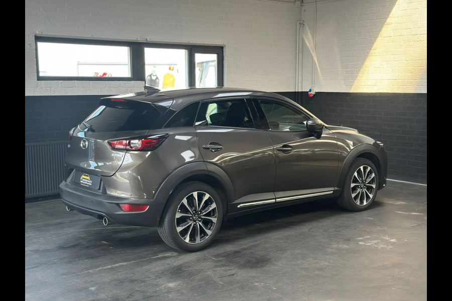 Mazda CX-3 2.0 SkyActiv-G 120 GT-M, HUD, 1/2 Leder, Automaat, Camera, Navi