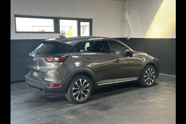 Mazda CX-3 2.0 SkyActiv-G 120 GT-M, HUD, 1/2 Leder, Automaat, Camera, Navi