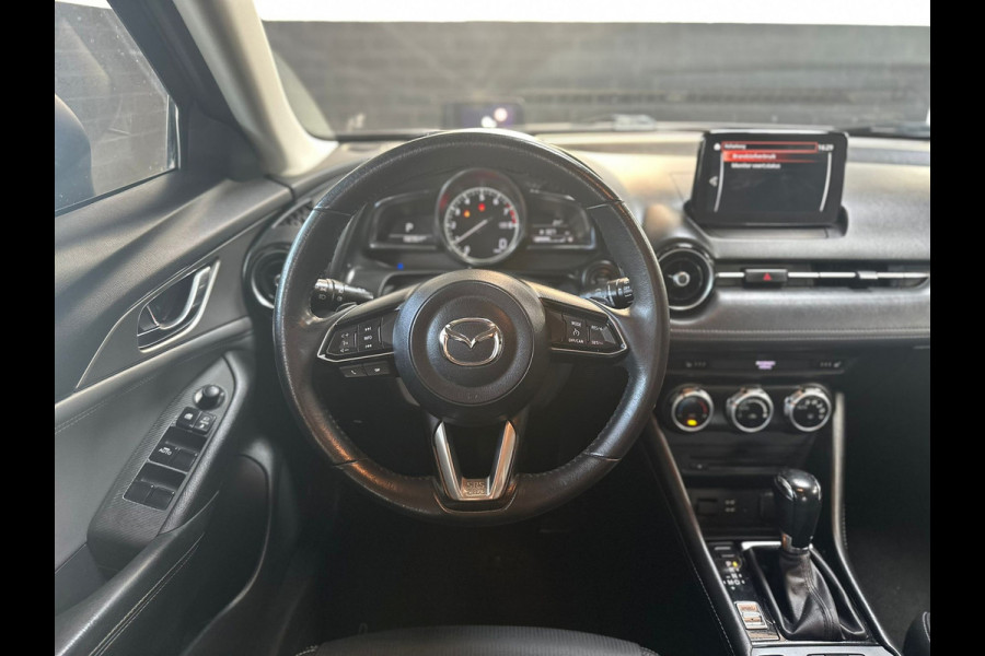 Mazda CX-3 2.0 SkyActiv-G 120 GT-M, HUD, 1/2 Leder, Automaat, Camera, Navi