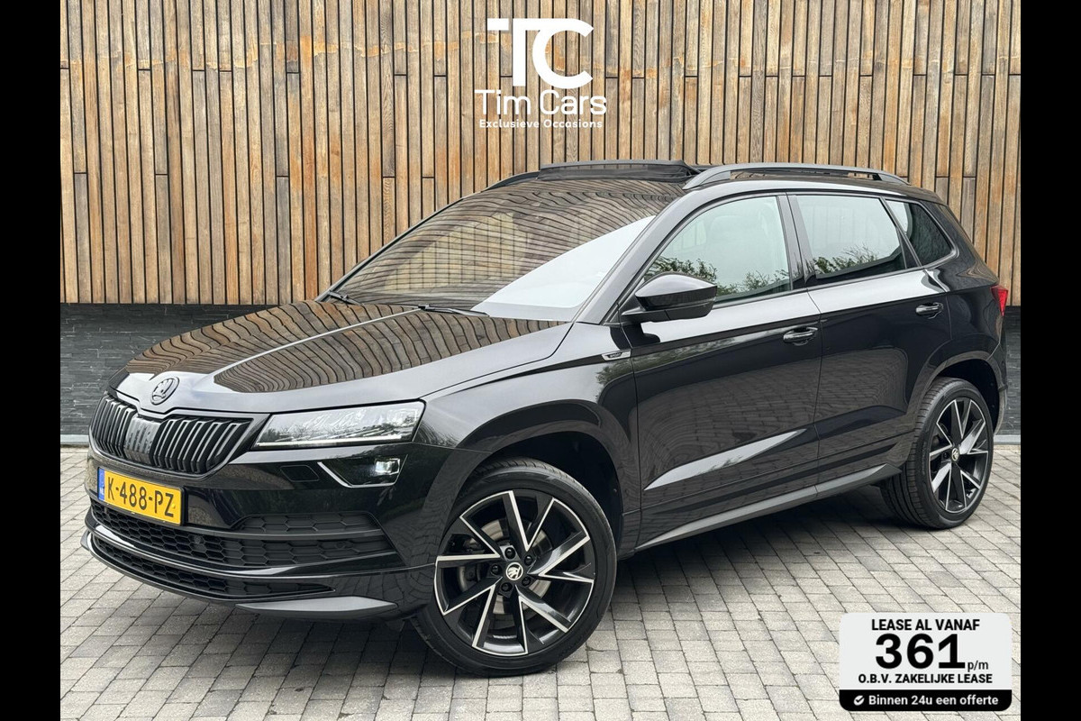 Škoda Karoq 1.5 TSI Sportline Automaat | Panoramadak | LED | Stoelverwarming | Adaptieve cruise control | Dode hoek detectie | Trekhaak uitk Škoda Karoq 1.5 TSI Sportline Automaat | Panoramadak | LED | Stoelverwarming | Adaptieve cruise control | Dode hoek detectie | Trekhaak uitk