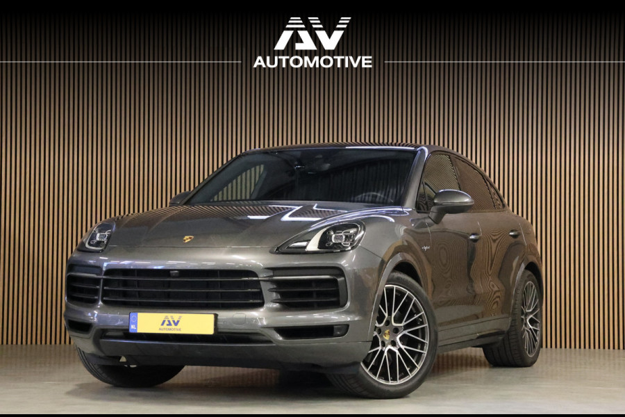 Porsche Cayenne Coupé 3.0 E-Hybrid 462PK | Panoramadak | 360 Camera | Luchtvering | Dealer Onderhouden | Sport-Chrono | 21 inch velgen | Sportuitlaat | Blind Spot | Nieuwe APK | Onderhoudsbeurt