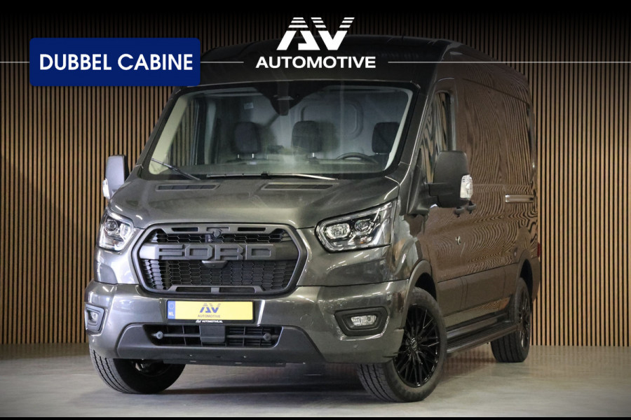 Ford Transit 350 2.0 TDCI L3H2 165PK AUT Limited | BPM VRIJ | L+R Schuifdeur | 360 Camera | ACC | Navigatie | Bi-Xenon | Lane assist | BLIS | CarPlay | Trekhaak | 7-Zitter| Facelift model MY2025