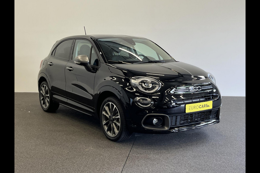 Fiat 500X Cross 1.3 Turbo 150pk Aut. Sport Airco Full LED Navi DAB+ 18"LM Velgen Half Leder ADAS Adaptive Cruise PDC VA + Camera