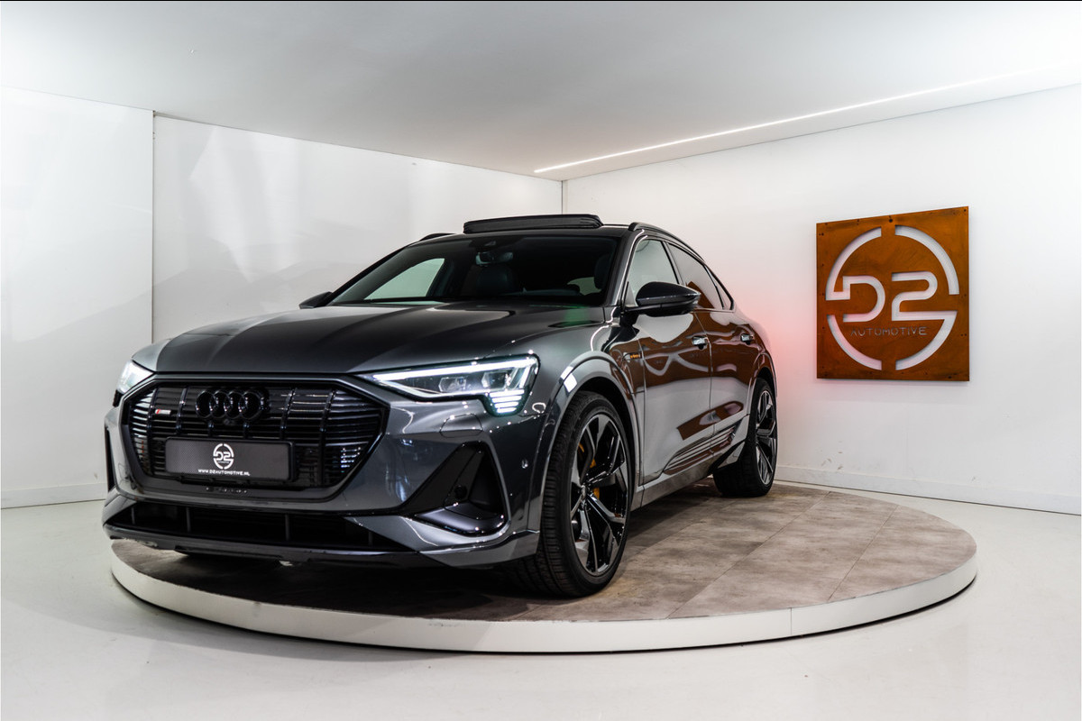 Audi e-tron Sportback 50 quattro S Edition 71 kWh 313PK | Pano | Sfeer | Bang&Olufsen | 360 | 12 MND Garantie SOLD / VERKOCHT Audi e-tron Sportback 50 quattro S Edition 71 kWh 313PK | Pano | Sfeer | Bang&Olufsen | 360 | 12 MND Garantie SOLD / VERKOCHT