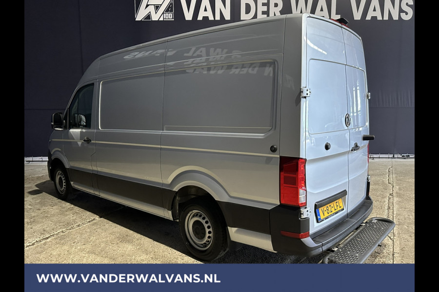 Volkswagen Crafter 2.0 TDI 140 pk L3H3 L2H2 Euro6 Airco | Camera | Cruisecontrol | Apple Carplay Android Auto, Chauffeursstoel, Parkeersensoren, Bijrijdersbank, 3000kg Trekvermogen, zilver