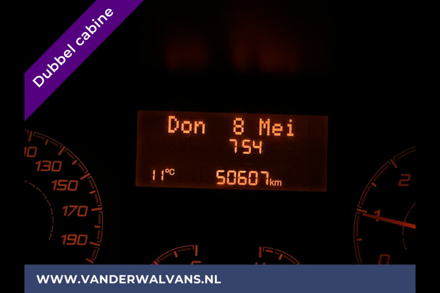 Peugeot Boxer 2.2 Blue HDi 140 pk Pick up Dubbele cabine open laadbak Euro6 Airco | 7-Zits | Bluetooth telefoonvoorbereiding