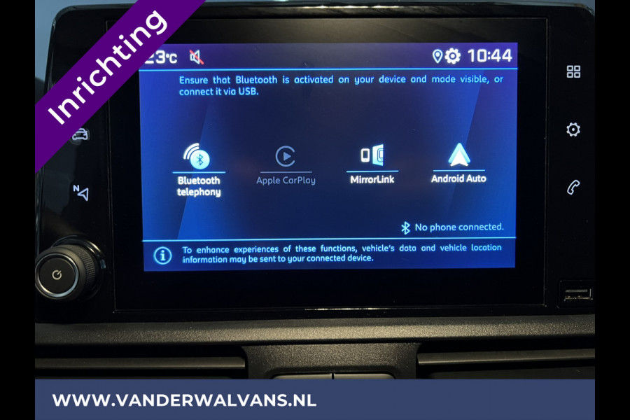 Peugeot Partner 1.5 BlueHDI 102pk L1H1 inrichting Euro6 # Airco | Cruisecontrol | Trekhaak | Parkeersensoren Android auto