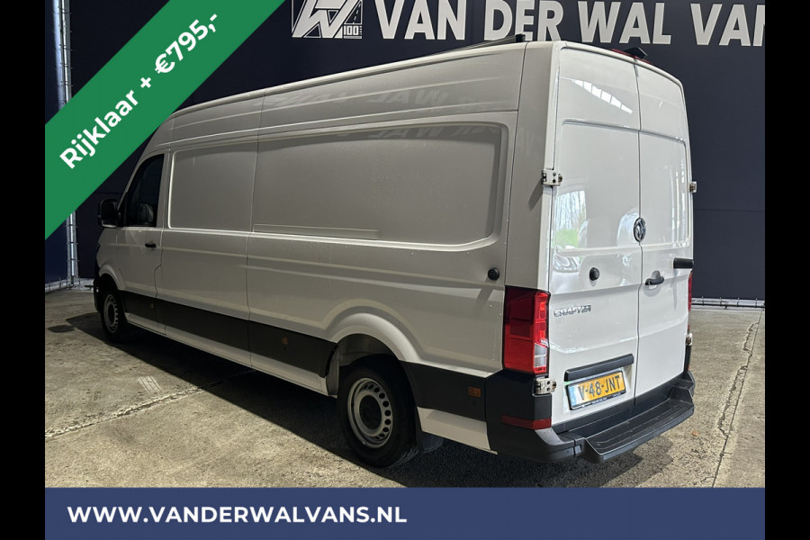 Volkswagen Crafter 2.0 TDI 140pk Automaat L4H3 L3H2 RIJKLAAR Euro6 Airco | Navigatie | Cruisecontrol | Camera apple carplay, android auto, parkeersensoren, bijrijdersbank, 270 gr. achterdeuren