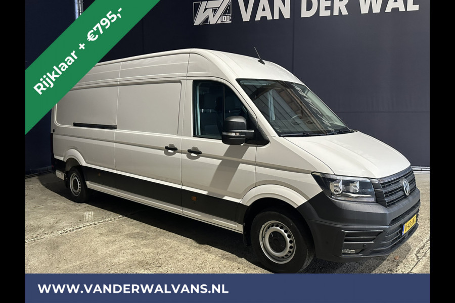 Volkswagen Crafter 2.0 TDI 140pk Automaat L4H3 L3H2 RIJKLAAR Euro6 Airco | Navigatie | Cruisecontrol | Camera apple carplay, android auto, parkeersensoren, bijrijdersbank, 270 gr. achterdeuren
