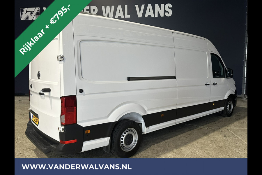 Volkswagen Crafter 2.0 TDI 140pk Automaat L4H3 L3H2 RIJKLAAR Euro6 Airco | Navigatie | Cruisecontrol | Camera apple carplay, android auto, parkeersensoren, bijrijdersbank, 270 gr. achterdeuren