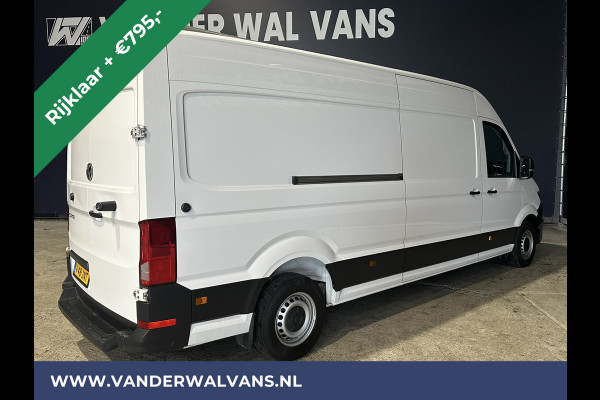 Volkswagen Crafter 2.0 TDI 140pk Automaat L4H3 L3H2 RIJKLAAR Euro6 Airco | Navigatie | Cruisecontrol | Camera apple carplay, android auto, parkeersensoren, bijrijdersbank, 270 gr. achterdeuren