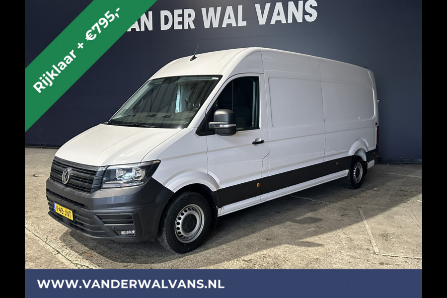 Volkswagen Crafter 2.0 TDI 140pk Automaat L4H3 L3H2 RIJKLAAR Euro6 Airco | Navigatie | Cruisecontrol | Camera apple carplay, android auto, parkeersensoren, bijrijdersbank, 270 gr. achterdeuren
