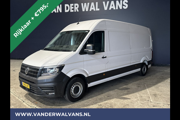 Volkswagen Crafter 2.0 TDI 140pk Automaat L4H3 L3H2 RIJKLAAR Euro6 Airco | Navigatie | Cruisecontrol | Camera apple carplay, android auto, parkeersensoren, bijrijdersbank, 270 gr. achterdeuren