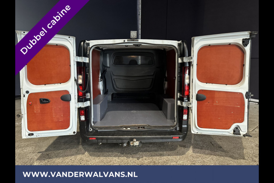 Opel Vivaro 1.6 CDTI 126pk L2H1 Dubbele Cabine Euro6 Airco | Navigatie | Camera | 5-Zits | Trekhaak cruisecontrol, parkeersensoren