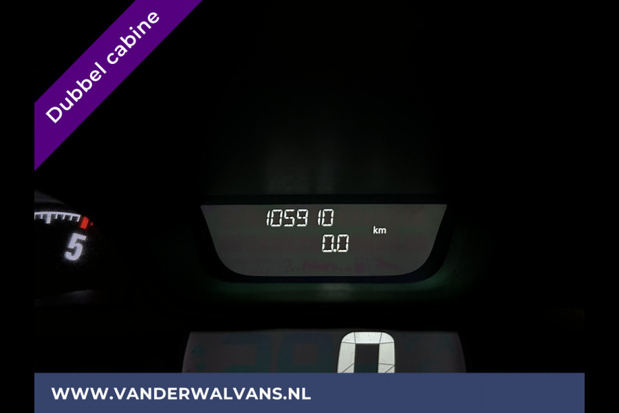 Opel Vivaro 1.6 CDTI 126pk L2H1 Dubbele Cabine Euro6 Airco | Navigatie | Camera | 5-Zits | Trekhaak cruisecontrol, parkeersensoren