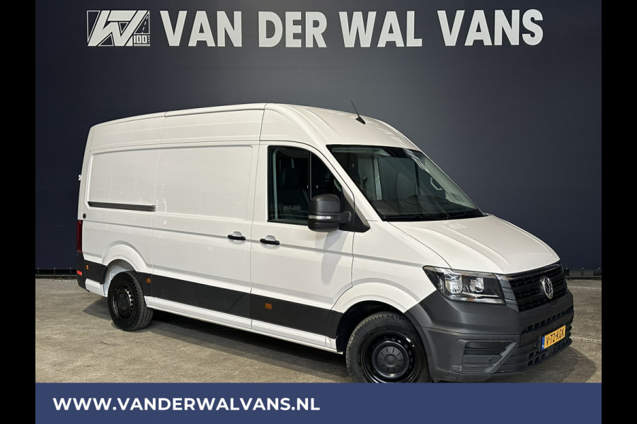 Volkswagen Crafter 2.0 TDI 140pk L3H3 L2H2 Euro6 Airco | Camera | Apple Carplay | Android Auto Parkeersensoren, Bijrijdersbank