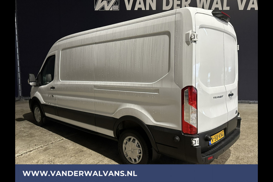 Ford Transit 2.0 TDCI 131pk L3H2 Euro6 Airco | Camera | Navigatie | Apple Carplay | Cruisecontrol Stoelverwarming, Verwarmde voorruit, Parkeersensoren, Bijrijdersbank, 2500kg trekvermogen