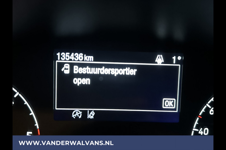 Ford Transit 2.0 TDCI 131pk L3H2 Euro6 Airco | Camera | Navigatie | Apple Carplay | Cruisecontrol Stoelverwarming, Verwarmde voorruit, Parkeersensoren, Bijrijdersbank, 2500kg trekvermogen