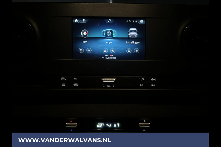 Mercedes-Benz Sprinter 315 CDI 150pk L3H2 Euro6 Airco | Navigatie | Front + Back Camera | Apple Carplay Android Auto, cruisecontrol, Chauffeursstoel, Parkeersensoren, Stoelverwarming, Bijrijdersbank