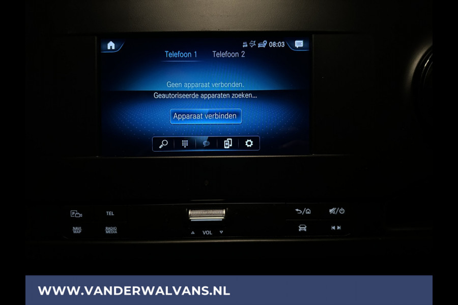Mercedes-Benz Sprinter 314 CDI 143pk L2H2 Euro6 # Airco | Camera | Navigatie | Apple Carplay | Trekhaak Android Auto, Cruisecontrol, Chauffeursstoel