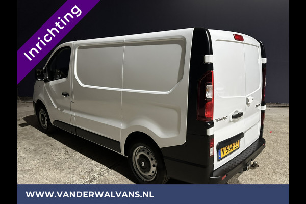 Renault Trafic 1.6 dCi L1H1 inrichting Euro6 Airco | Navigatie | Cruisecontrol | Trekhaak Parkeersensoren, Bijrijdersbank