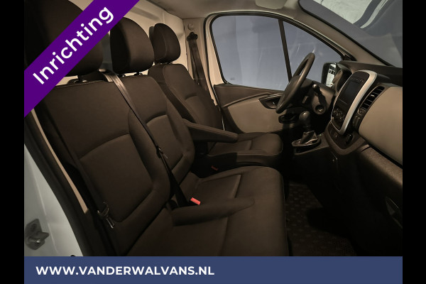 Renault Trafic 1.6 dCi L1H1 inrichting Euro6 Airco | Navigatie | Cruisecontrol | Trekhaak Parkeersensoren, Bijrijdersbank