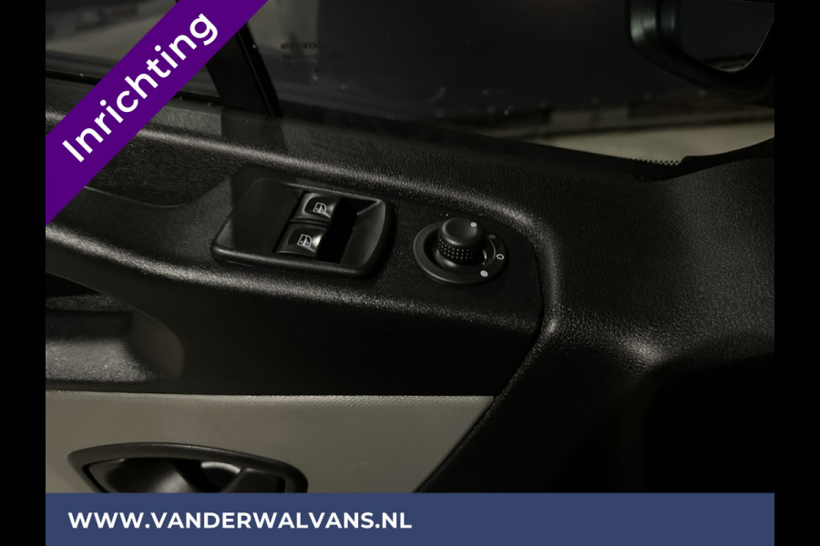 Renault Trafic 1.6 dCi L1H1 inrichting Euro6 Airco | Navigatie | Cruisecontrol | Trekhaak Parkeersensoren, Bijrijdersbank