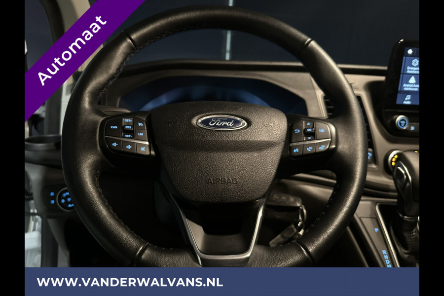 Ford Transit Custom 2.0 TDCI 130pk Automaat L1H1 Euro6 Airco | Camera | LED | Apple Carplay | Cruisecontrol Android Auto, Parkeersensoren, Trekhaak, Verwarmde voorruit, Bijrijdersbank