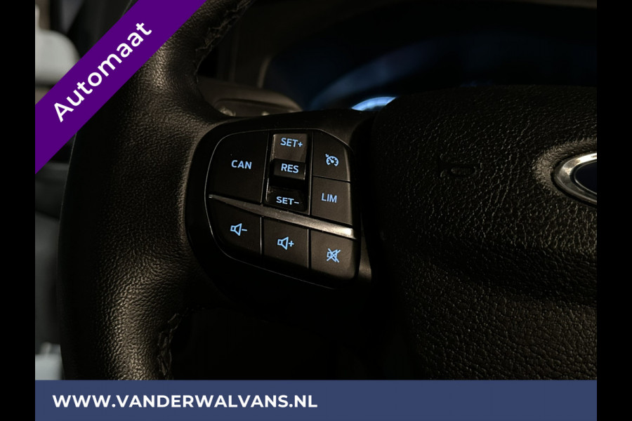 Ford Transit Custom 2.0 TDCI 130pk Automaat L1H1 Euro6 Airco | Camera | LED | Apple Carplay | Cruisecontrol Android Auto, Parkeersensoren, Trekhaak, Verwarmde voorruit, Bijrijdersbank