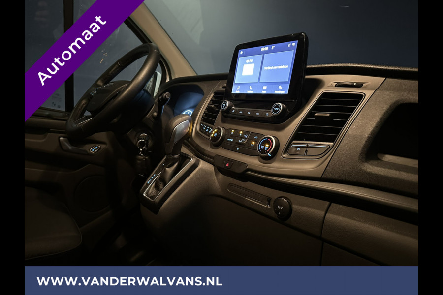 Ford Transit Custom 2.0 TDCI 130pk Automaat L1H1 Euro6 Airco | Camera | LED | Apple Carplay | Cruisecontrol Android Auto, Parkeersensoren, Trekhaak, Verwarmde voorruit, Bijrijdersbank
