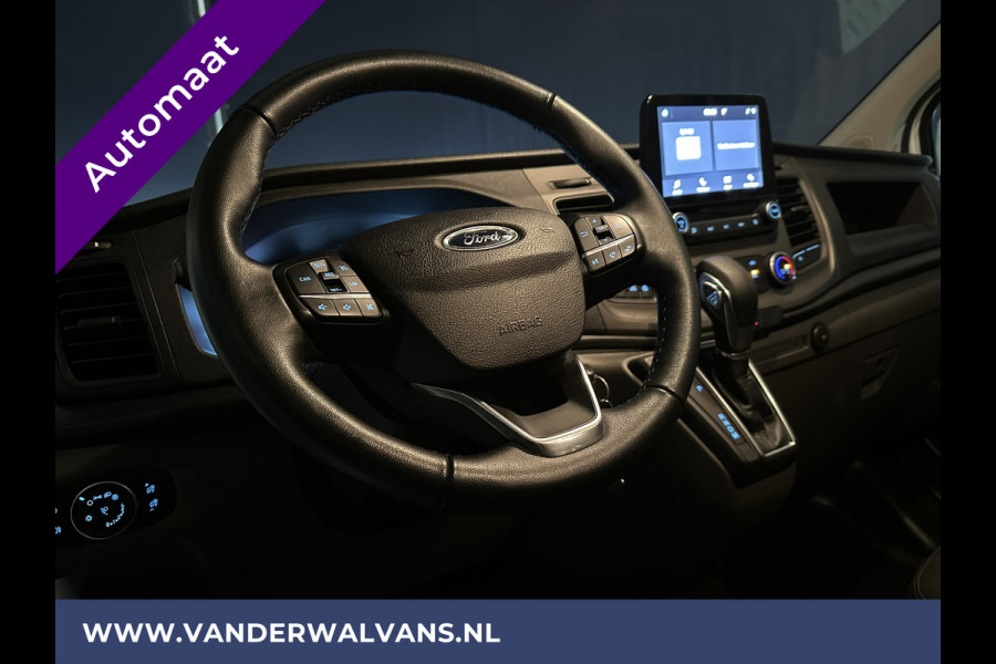 Ford Transit Custom 2.0 TDCI 130pk Automaat L1H1 Euro6 Airco | Camera | LED | Apple Carplay | Cruisecontrol Android Auto, Parkeersensoren, Trekhaak, Verwarmde voorruit, Bijrijdersbank