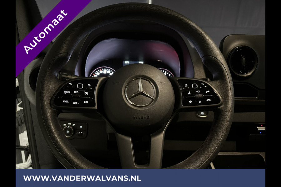 Mercedes-Benz Sprinter 317 CDI 170pk 9G-Tronic Automaat L2H2 Fabrieksgarantie Euro6 Airco | Camera | Navigatie Cruisecontrol, Stoelverwarming, Parkeersensoren, Bijrijdersbank